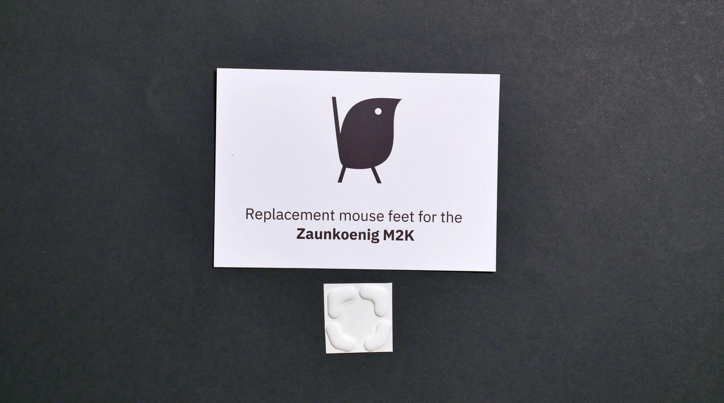 Zaunkoenig M2K Replacement Mouse Feet