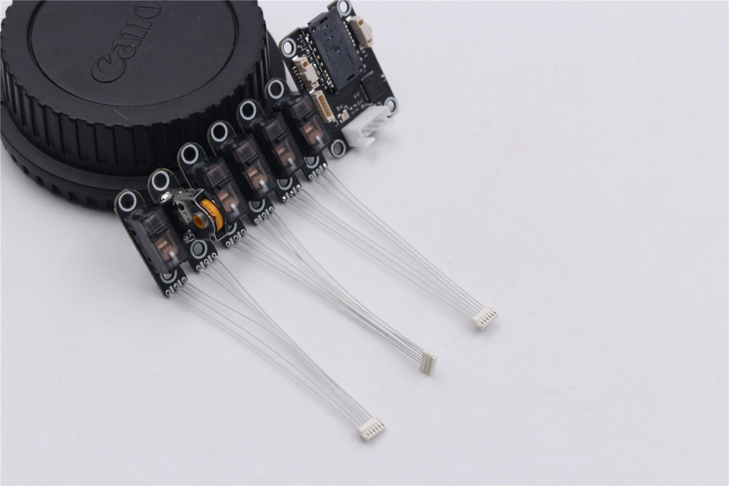 Gilmouse performance mouse PCB angle 2